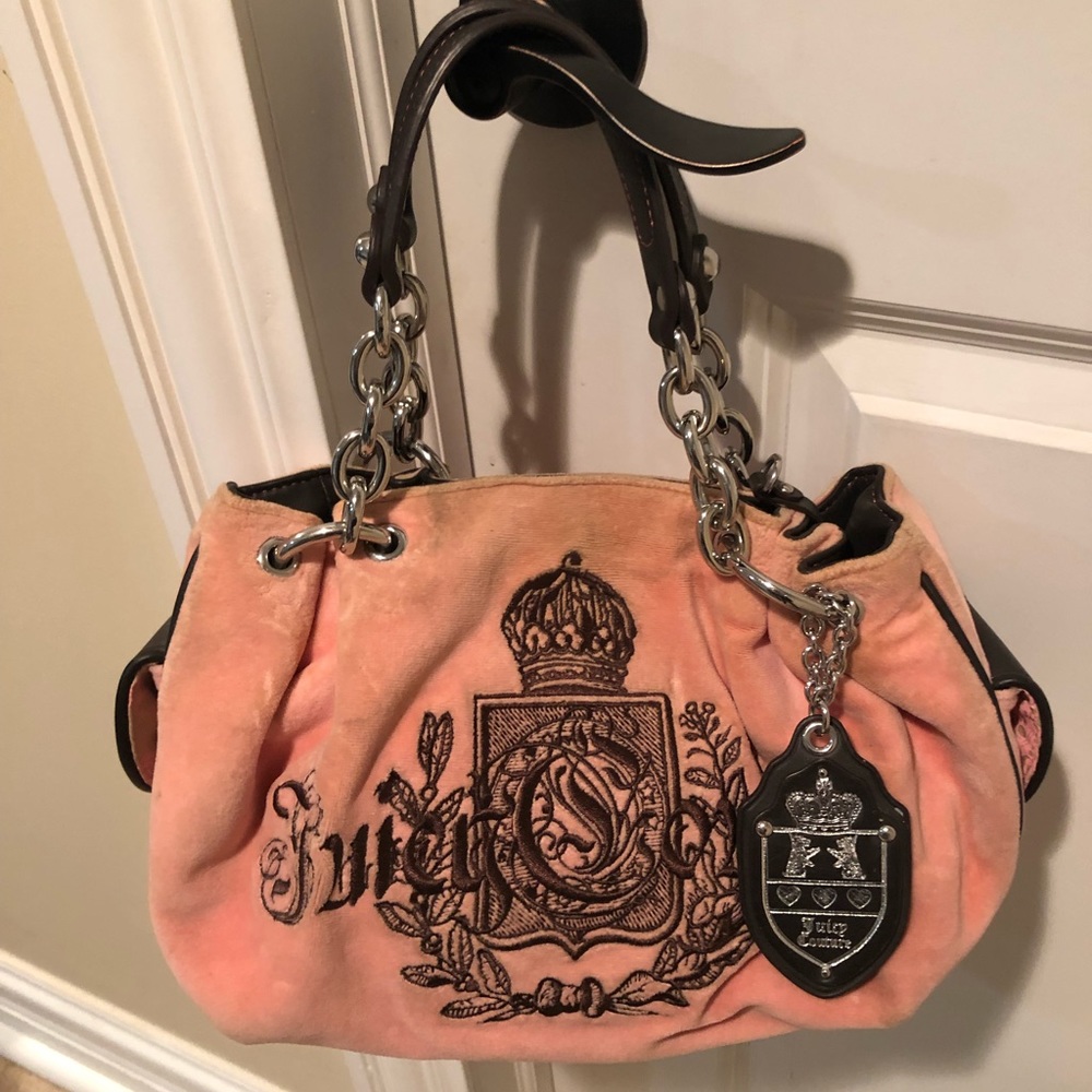 Juicy Couture velour purse